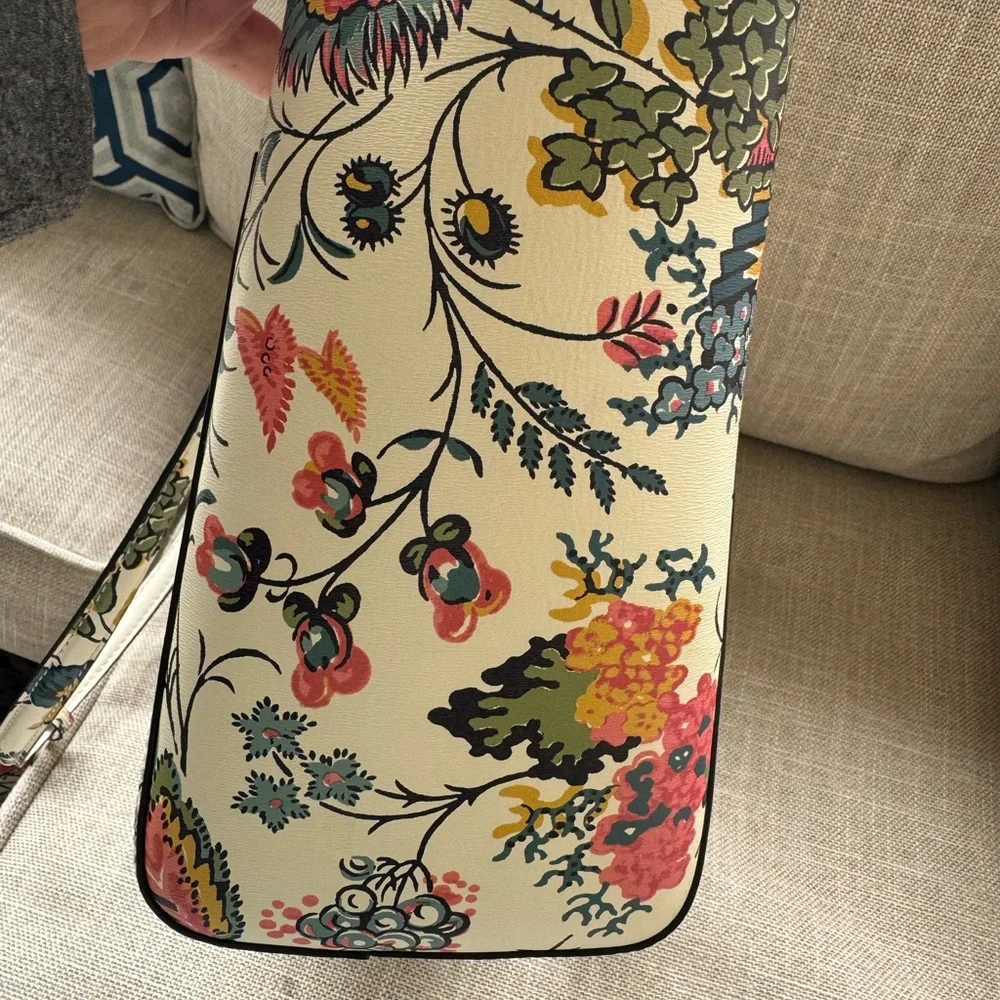 Tory Burch Parker floral tote - Picture 8 of 17